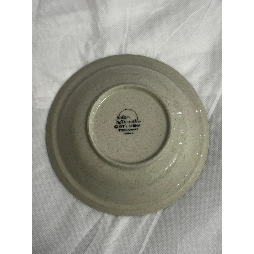 VTG International Tableworks Stoneware  Marmalade Goose Soup Cereal Bowl  2 Pc
